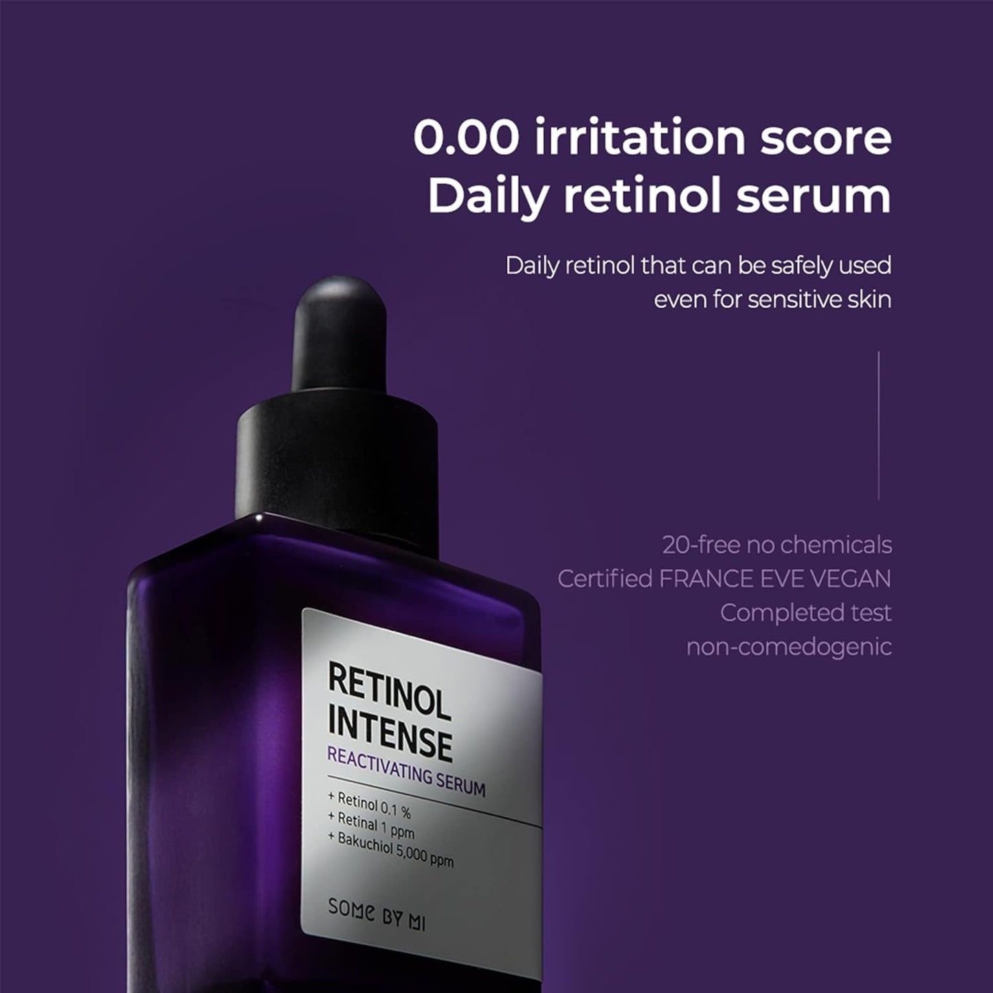 Some By Mi Retinol Intense Reactivating Serum 30ml – Ενυδατικός &Αντιγηραντικός Ορός Προσώπου