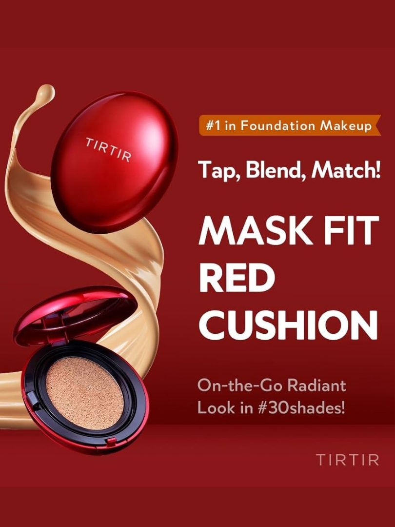 TIRTIR Mask Fit Red Cushion SPF40 PA++ No.21W Natural Ivory 18ml