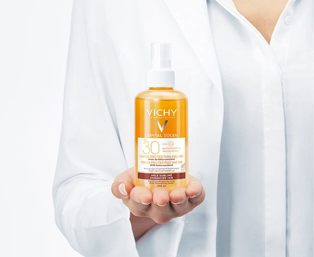 Vichy Capital Soleil Solar Protective Water SPF30 με Βήτα-Καροτίνη – 200ml