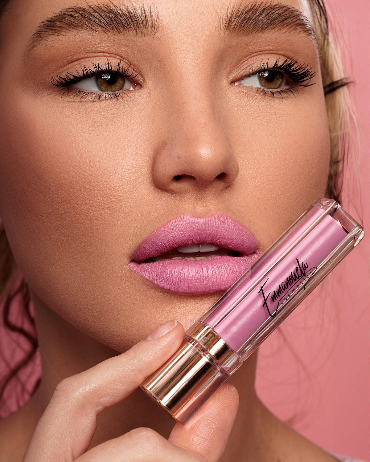 Emmanouela Cosmetics Barbie Pink iquid lipstick