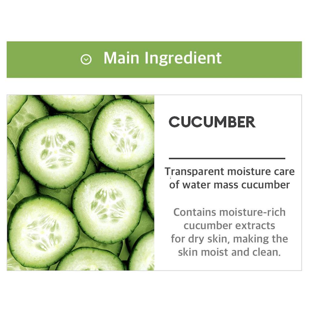 Missha Airy Fit Sheet Mask Cucumber – Μάσκα Προσώπου με Αγγούρι (19g)