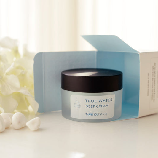 Thank You Farmer – True Water Deep Cream Κρέμα Προσώπου Βαθιάς Ενυδάτωσης για Κανονικό Ξηρό Δέρμα | 50ml
