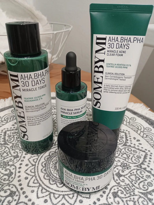 Some By Mi - AHA.BHA.PHA 30 Days Miracle Acne Clear Foam 100ml – Καθαριστικό Προσώπου για Ακμή & Εξυγίανση Πόρων