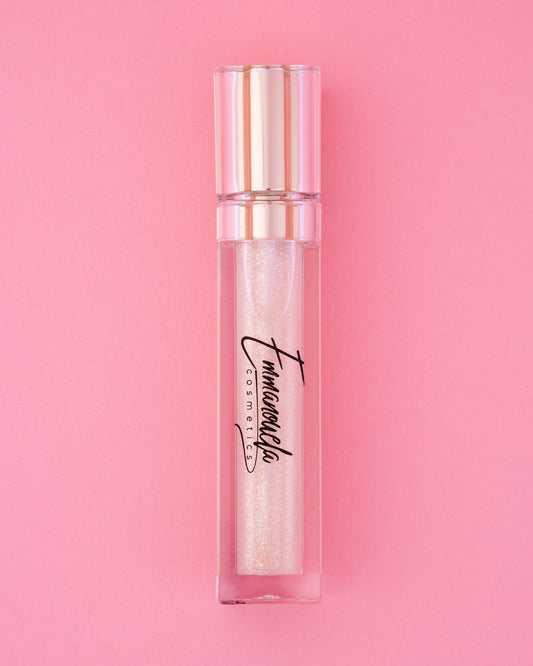 Emmanouela Cosmetics Glitter Lips Glossy Lipstick