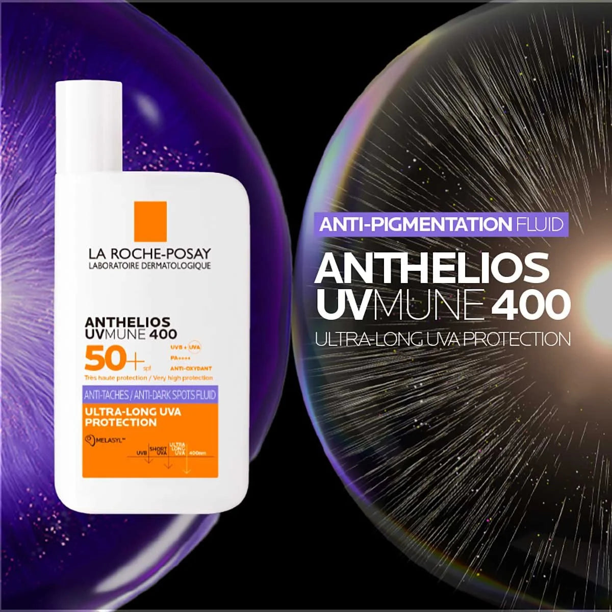 La Roche-Posay Anthelios UVMune 400 Anti-Dark Spots Fluid SPF50+ – 50ml