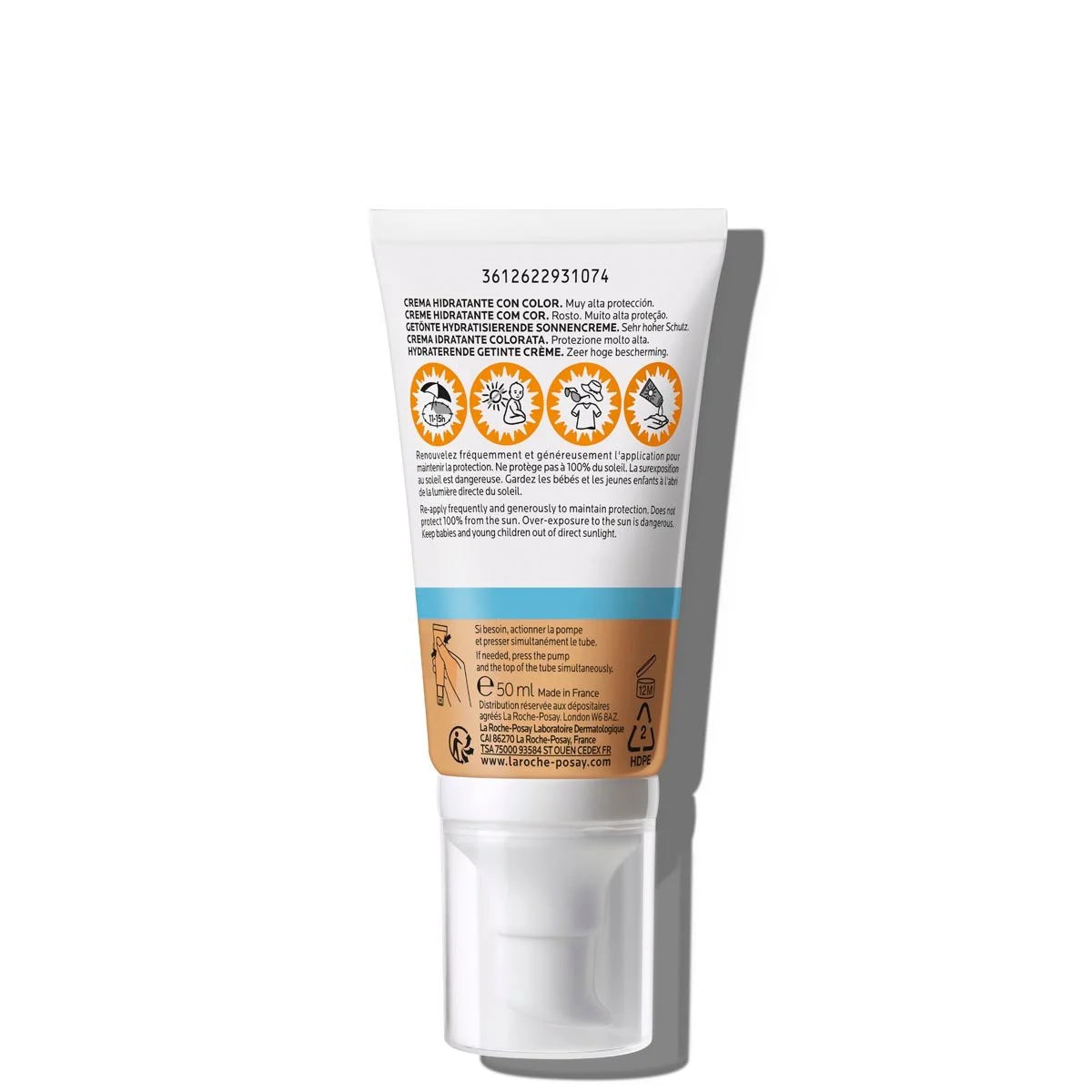 La Roche-Posay Anthelios UVMune 400 Hydrating Cream Tinted SPF50+ – 50ml