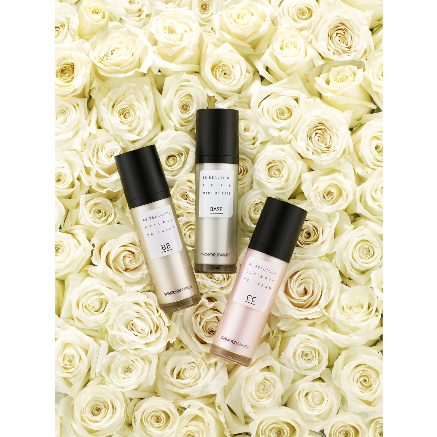 Thank You Farmer – Be Beautiful Pure Make Up Base Βάση Make Up για Ομοιόμορφο Τόνο & Φυσική Λάμψη | 40ml