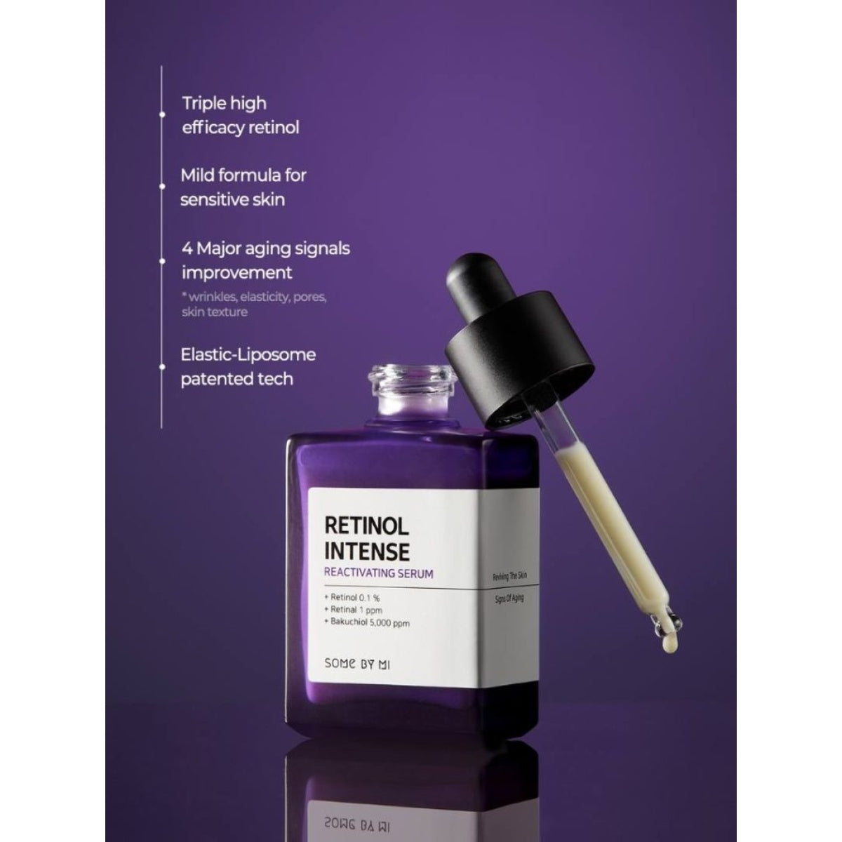 Some By Mi Retinol Intense Reactivating Serum 30ml – Ενυδατικός &Αντιγηραντικός Ορός Προσώπου
