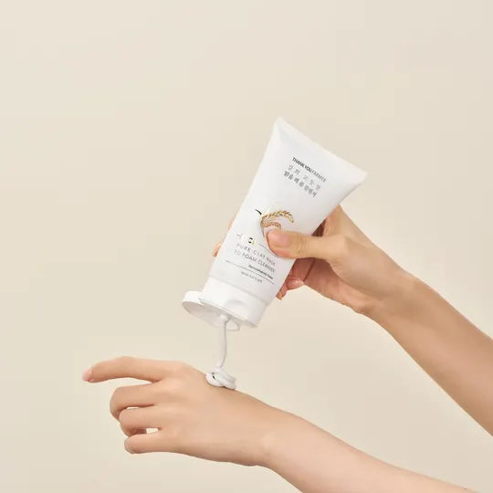 Thank You Farmer - Rice Pure Clay Mask to Foam Cleanser