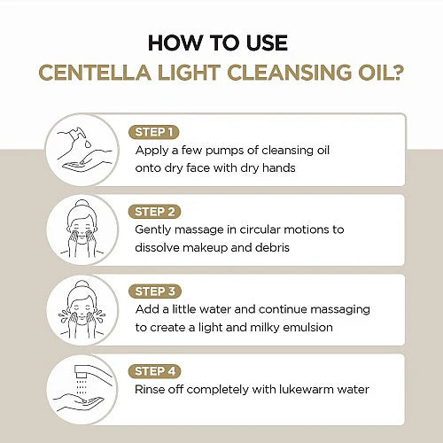 Skin1004 Madagascar Centella Light Cleansing Oil 200ml – Ελαφρύ Καθαριστικό Λάδι για Ήπιο Καθαρισμό & Καταπράυνση
