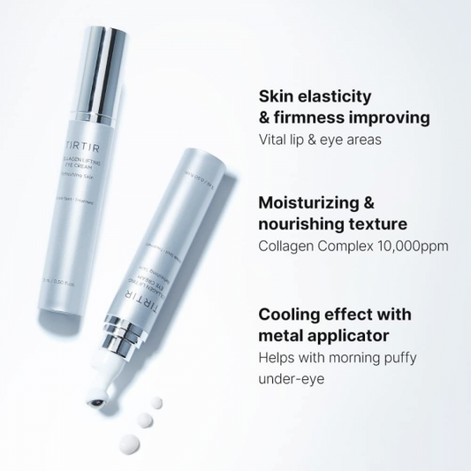 TIRTIR Collagen Lifting Eye Cream – Κρέμα Ματιών Σύσφιξης Αντιγήρανσης, 15ml