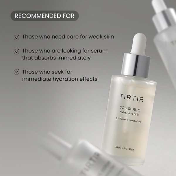 TIRTIR SOS Serum 50ml – Εντατική Αναδόμηση Καταπράυνση της Επιδερμίδας