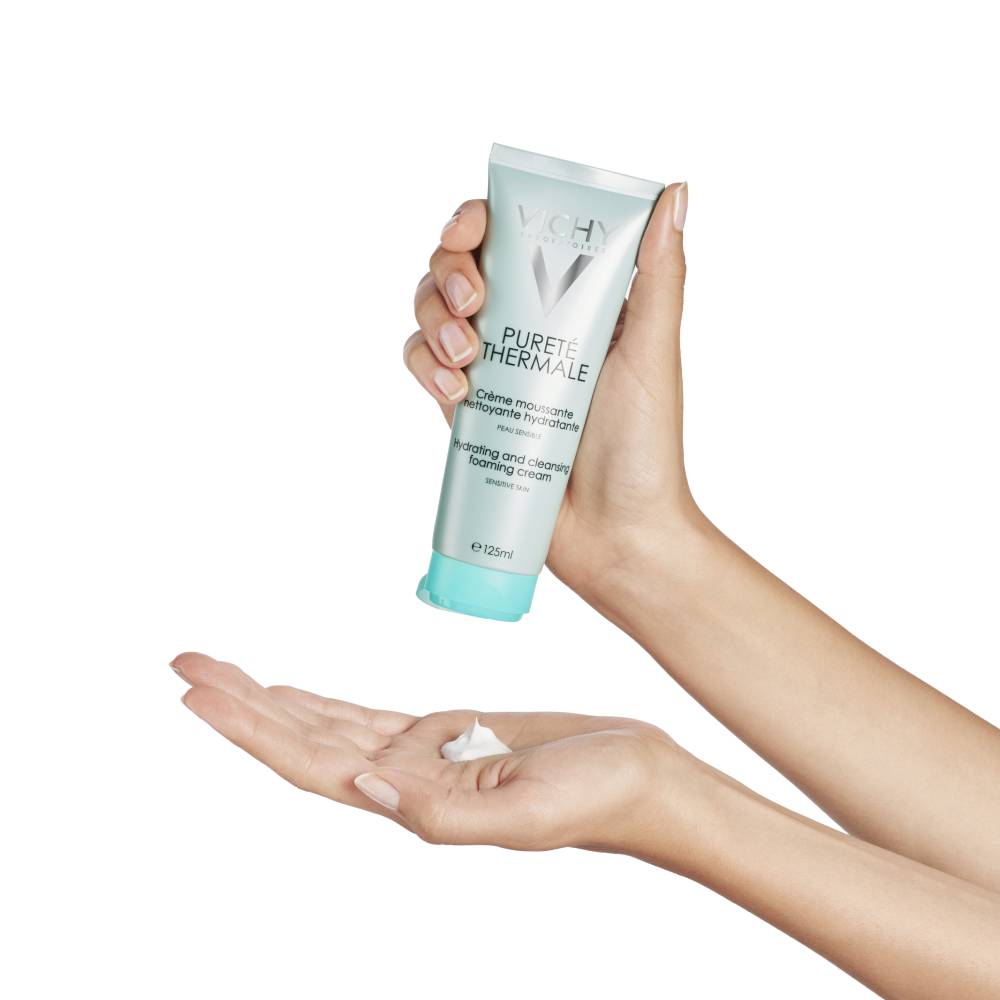 Vichy Pureté Thermale Hydrating & Cleansing Foaming Cream 125ml