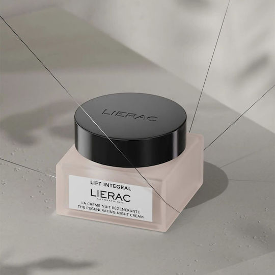 Lierac Κρέμα Προσώπου Lift Integral Νυκτός για Αντιγήρανση & Σύσφιξη με Υαλουρονικό Οξύ 50ml