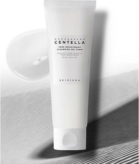 Skin1004 Madagascar Centella Tone Brightening Cleansing Gel Foam 125ml – Καθαριστικός Αφρός με Κεντέλα για Φωτεινότητα και Ομοιομορφία