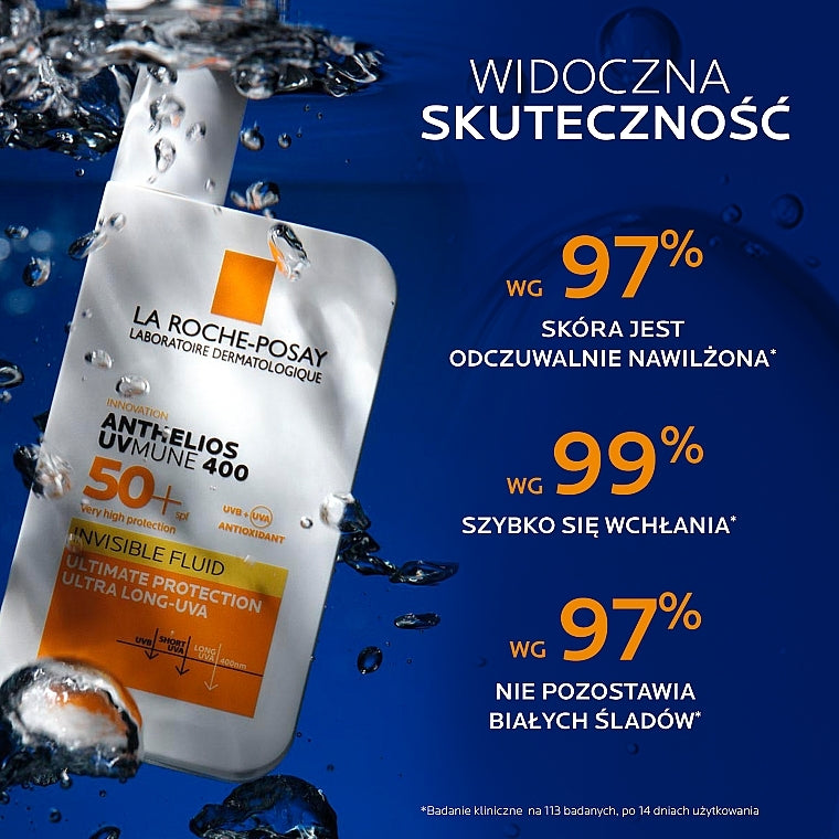 La Roche-Posay Anthelios UVMUNE 400 Fluid SPF50+ Αντηλιακό Προσώπου για Λιπαρό Δέρμα Δώρο Toleriane Sensitive Ενυδατική Κρέμα 15ml – 1 Σετ