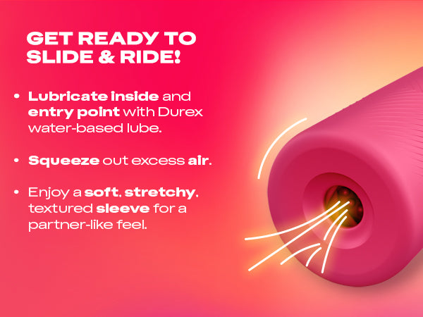 Durex Masturbation Sleeve Excite me Mανίκι Αυνανισμού, 1τεμ