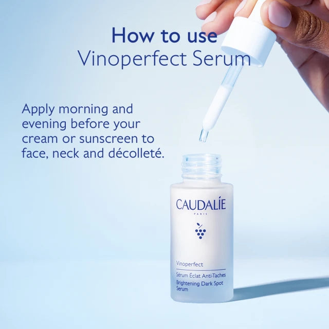 Caudalie Dark-Spot Correcting Summer Duo Promo Vinoperfect Brightening Dark Spot Serum Ορός Προσώπου Λάμψης για Πανάδες, 30ml & Vinosun Lightweight Cream Αντηλιακή Κρέμα Ελαφριάς Υφής SPF50+, 20ml, 1σετ