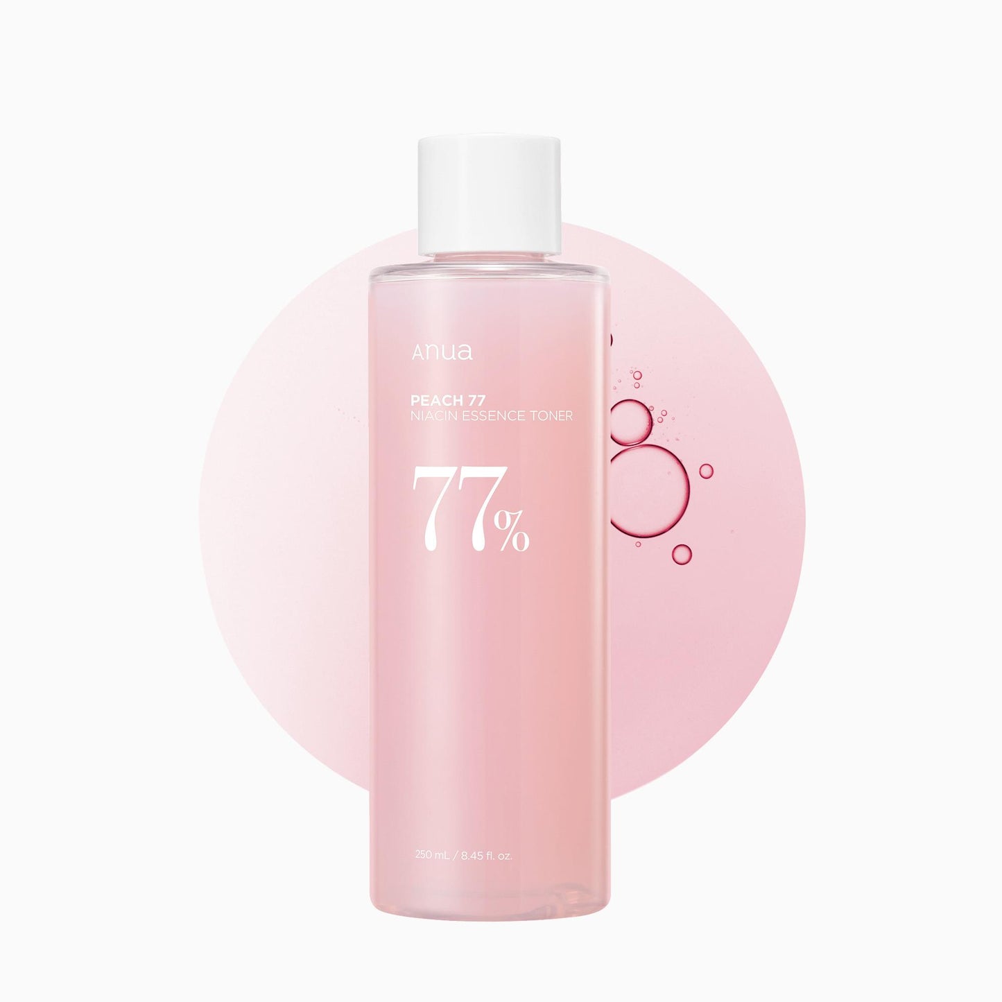 Anua Peach 77% Niacin Essence Toner Τόνερ Προσώπου για Ενυδάτωση & Λάμψη, 250ml