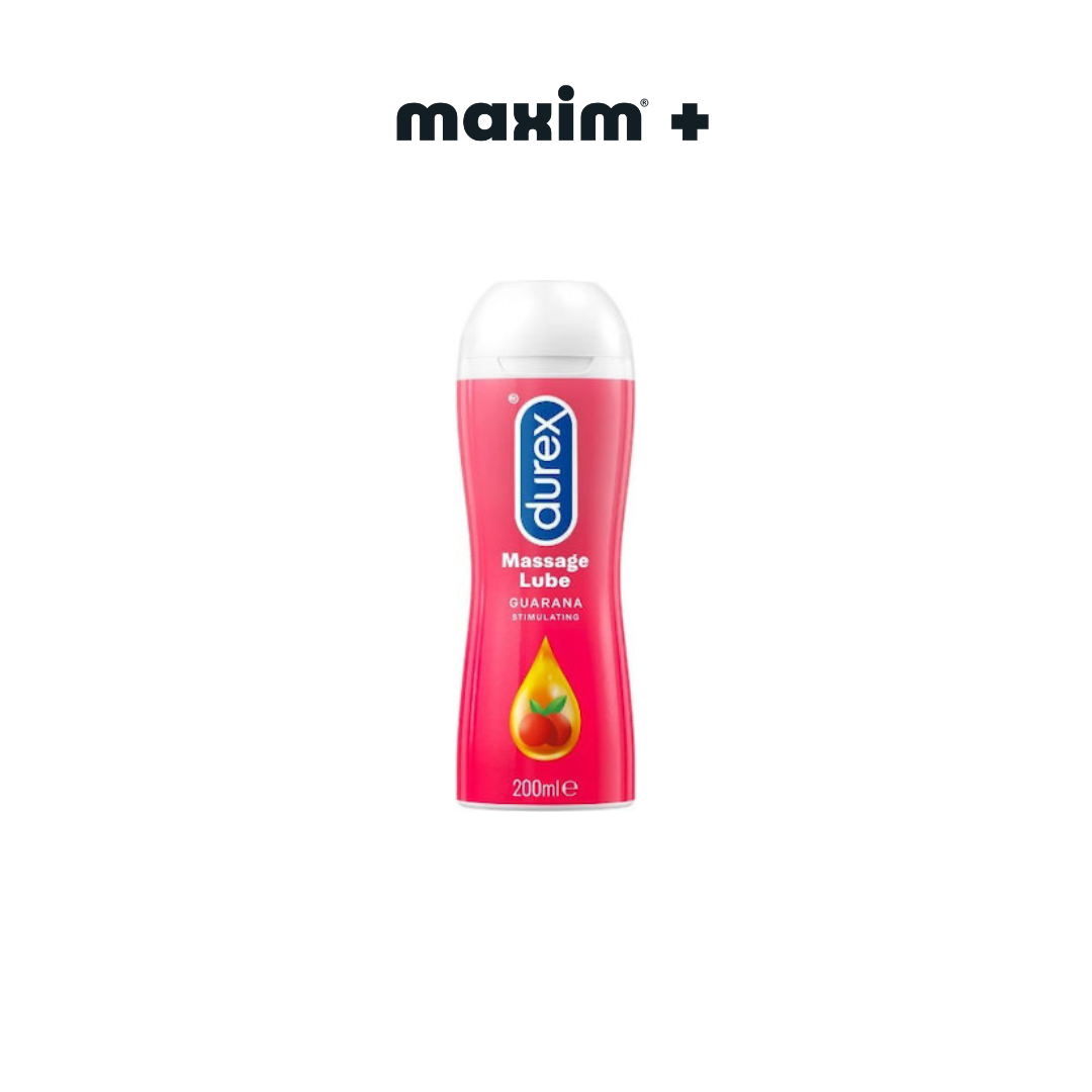 Durex Λιπαντικό Διεγερτικό Gel Play Massage 2-in-1 Guarana, 200ml