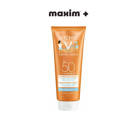 Vichy Capital Soleil SPF50+ Gentle Protective Milk Kids Παιδικό Αντηλιακό Γαλάκτωμα, 300ml