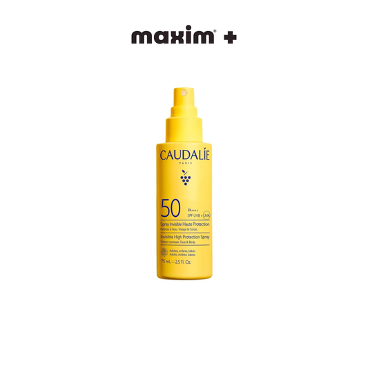 Caudalie Invisible High Protection Spray SPF50, 75ml.