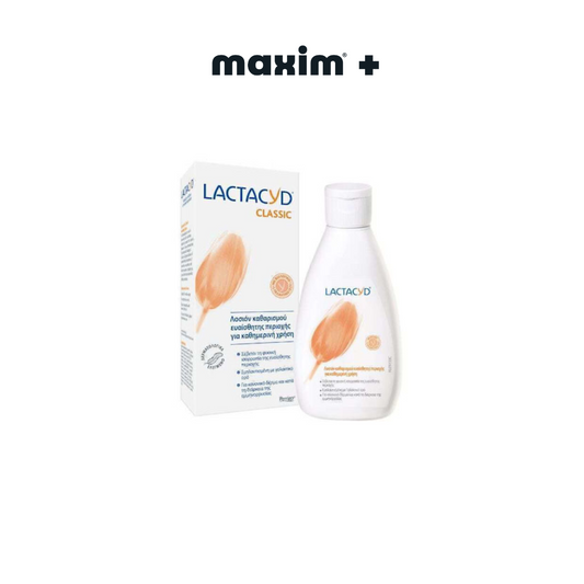 Lactacyd Classic Intimate Lotion, Απαλή Λοσιόν Καθαρισμού Ευαίσθητης Περιοχής 300ml