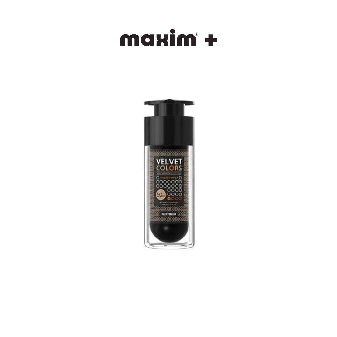 Frezyderm Velvet Colors Make Up High Cover SPF50+, 30ml Frezyderm