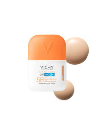 La Roche Posay Vichy Capital Soleil UV Aqua Invisible Light Tinted Fluid SPF50+ - Λεπτόρρευστο Αντηλιακό Προσώπου με Χρώμα, 50ml