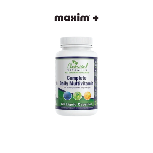 Natural Vitamins Complete Daily Multivitamin, 60caps
