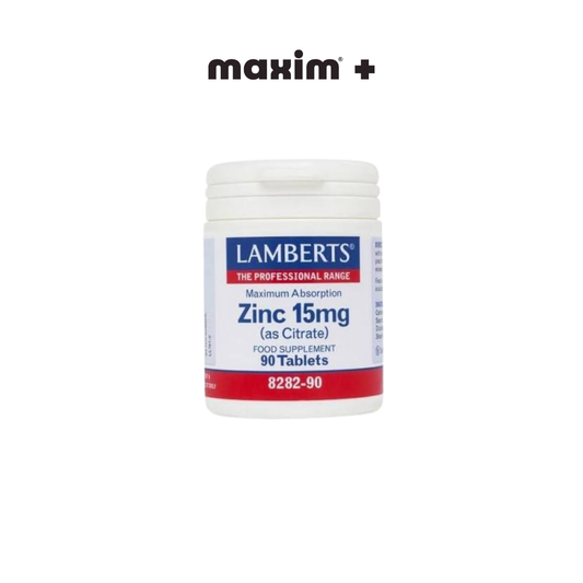 Lamberts Zinc as Citrate 15mg, 90tabs