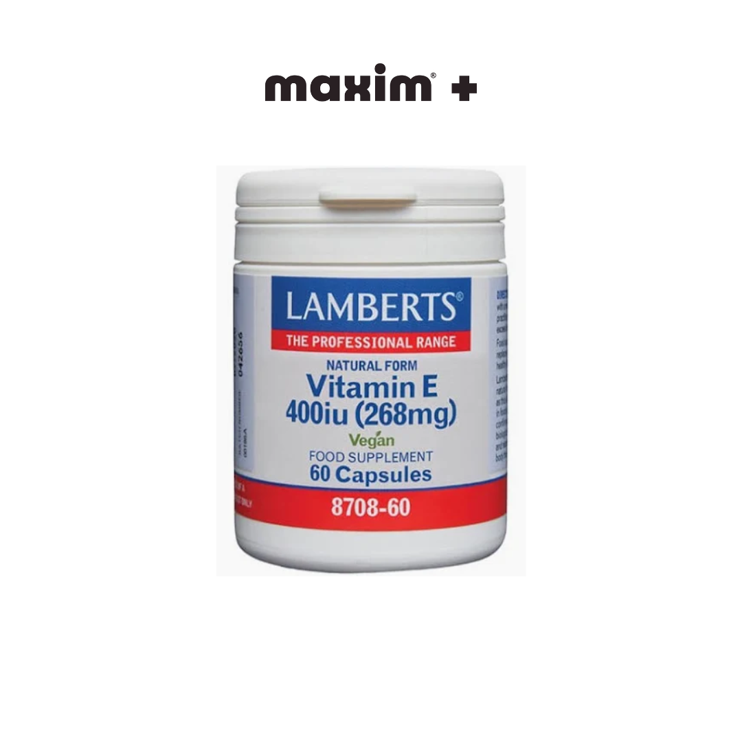 Lamberts Vitamin E 400iu (268mg), 60caps