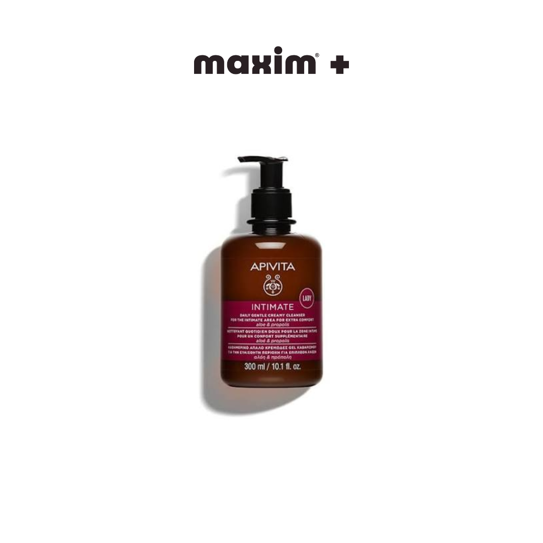 Apivita Intimate Lady Καθημερινό Απαλό Τζελ Καθαρισμού Ευαίσθητης Περιοχής για Επιπλέον Άνεση, 300ml Apivita
