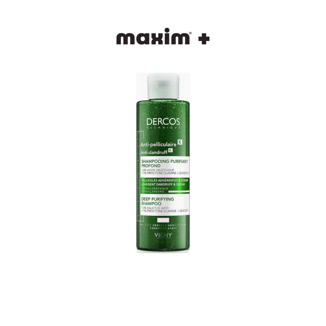 Vichy Dercos Anti Dandruff K Shampoo ph5.5 Σαμπουάν Κατά Της Πιτυρίδας 250ml