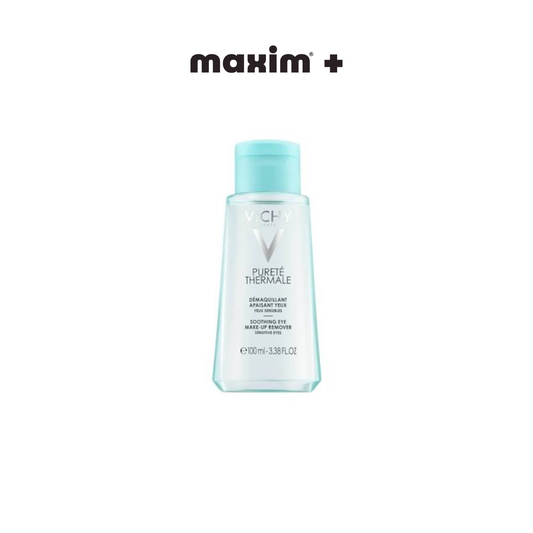 Vichy Purete Thermale Soothing Eye Make-Up Remover Ντεμακιγιάζ Mατιών για Eυαίσθητα Mάτια, 100ml