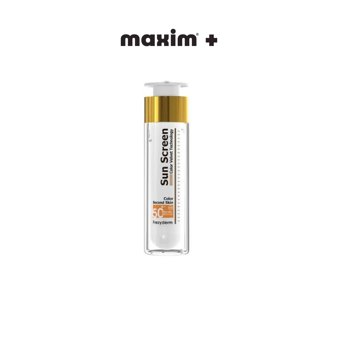 Frezyderm Sun Screen Color Velvet Face Cream SPF50+ Αντηλιακό Προσώπου με Χρώμα, 50ml