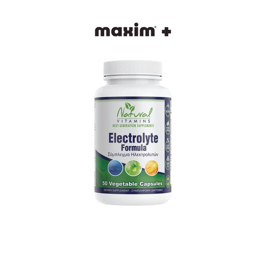 Natural Vitamins Electrolyte Formula, 50veg.caps