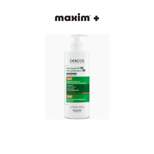 Vichy Dercos Anti-Dandruff DS Σαμπουάν & Conditioner 2σε1 Κατά της Ξηροδερμίας, της Πιτυρίδας & του Κνησμού, 200ml