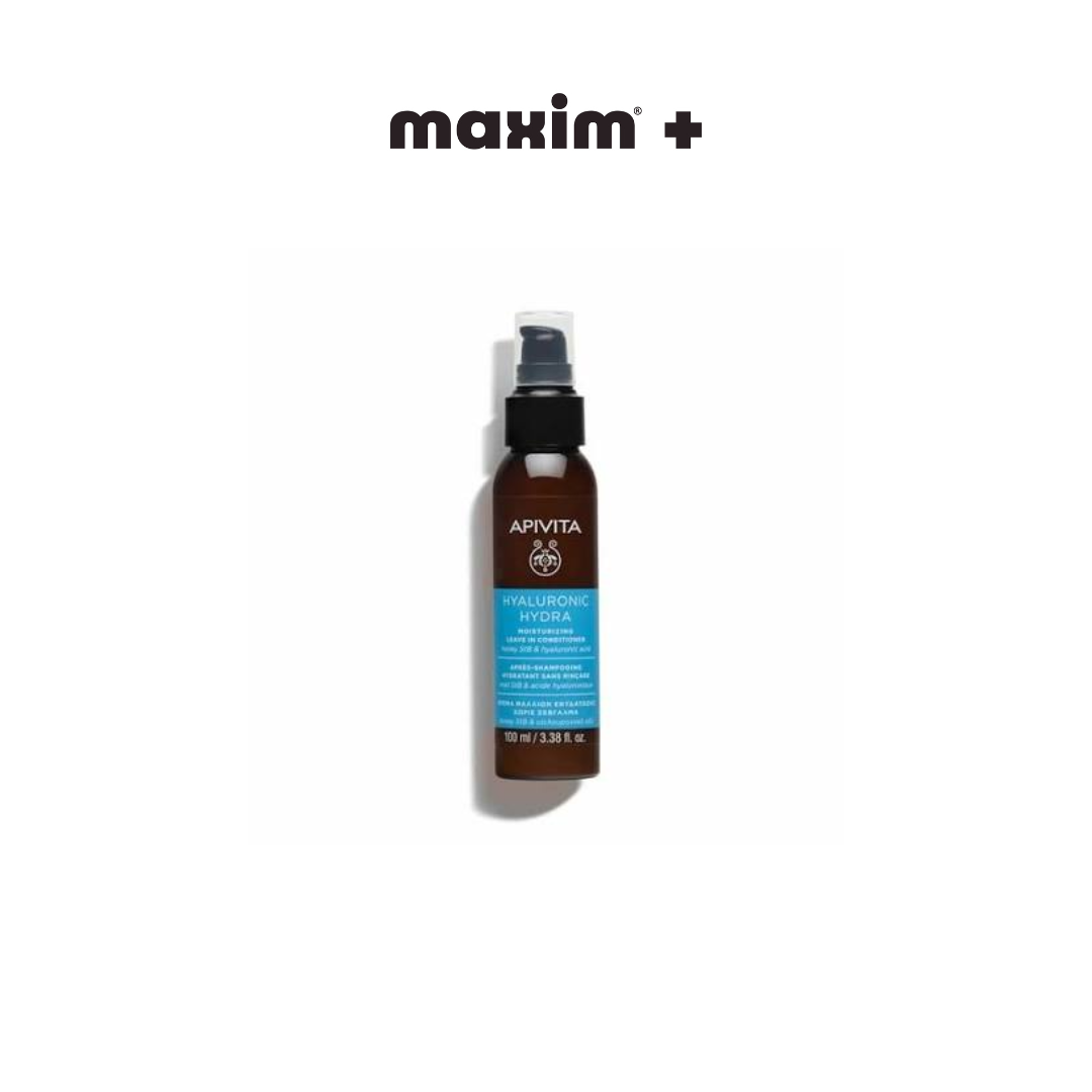 Apivita Hyaluronic Hydra Leave In Conditioner Κρέμα Μαλλιών Ενυδάτωσης Χωρίς Ξέβγαλμα, 100ml