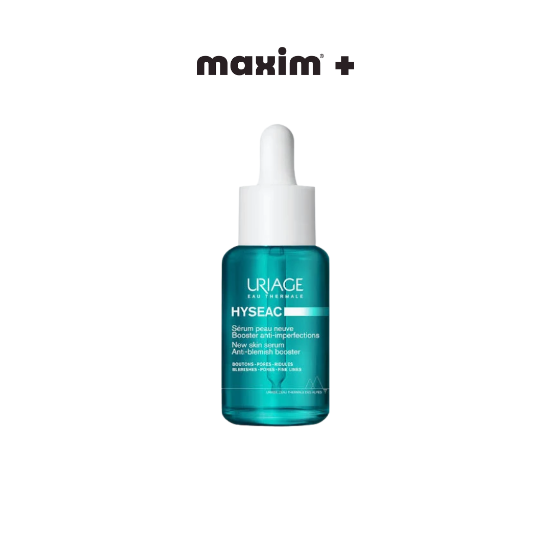 Uriage Hyseac New Skin Serum Anti-blemish Booster Ορός Προσώπου που Λειαίνει, Μειώνει τη Λιπαρότητα & Συσφίγγει τους Πόρους, 30ml Uriage