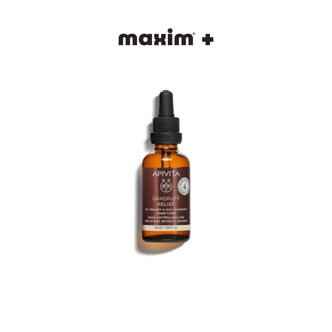 Apivita Dandruff Relief Oil Λάδι κατά της Ξηροδερμίας & Πιτυρίδας, 50ml
