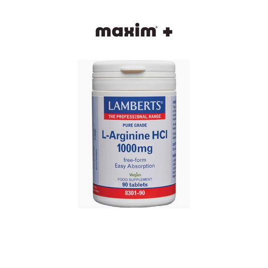 Lamberts L-Arginine HCI 1000mg, 90tabs