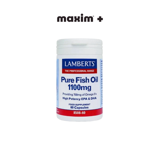 Lamberts Pure Fish Oil 1100mg, 60caps