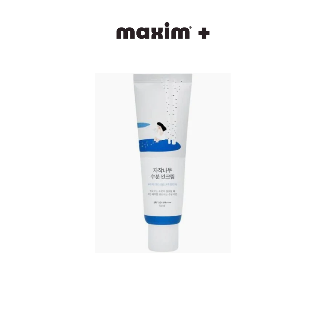 Round Lab Birch Juice Moisturizing Sun Cream Αντηλιακό Προσώπου SPF 50+, 50ml