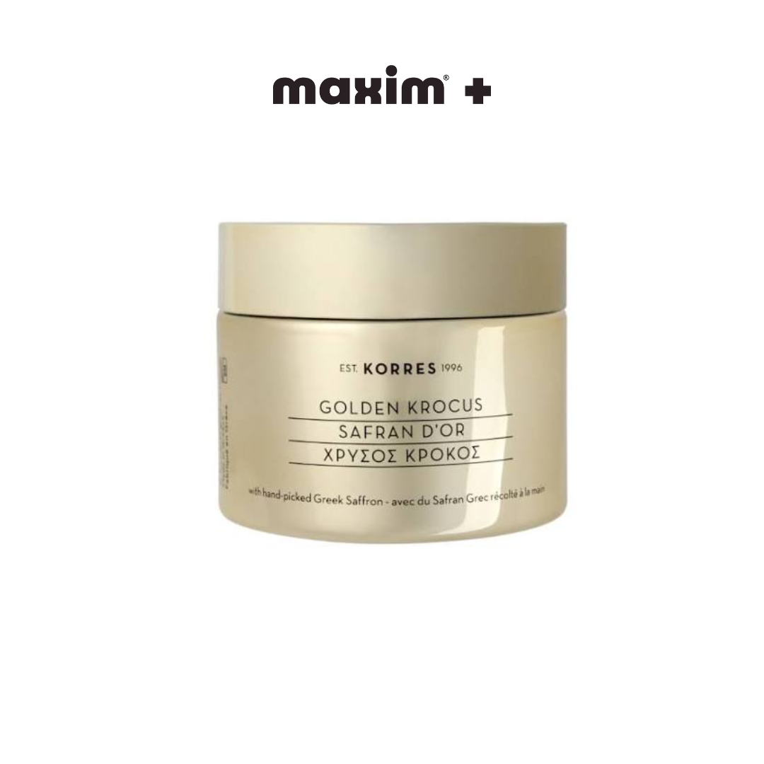 Korres Golden Krocus Hydra-Filler Plumping Cream Επανορθωτική Κρέμα Νεότητας Σύσφιγξη & Lifting, 50ml