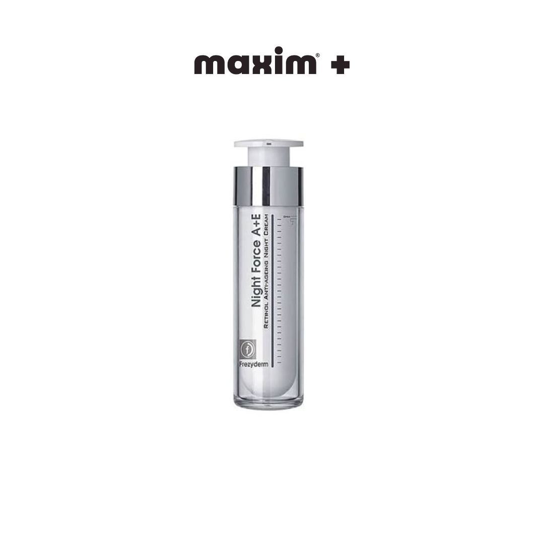 Frezyderm Night Force A + E Cream Αντιγηραντική Κρέμα Νύχτας για Πρόσωπο & Λαιμό, 50ml