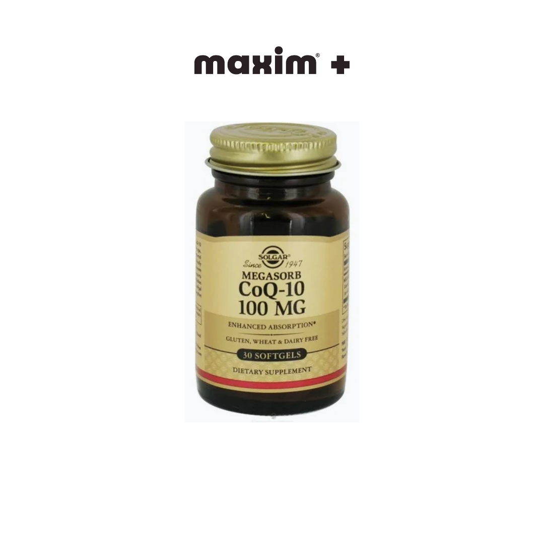Solgar Coenzyme Q10 100mg, 30softgels