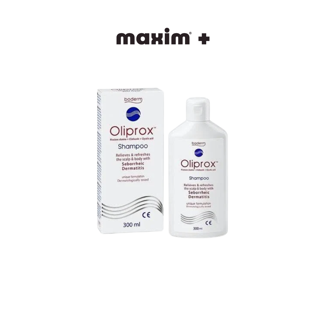 Boderm Oliprox Shampoo Σαμπουάν για την Αντιμετώπιση της Σμηγματορροϊκής Δερματίτιδας στο Τριχωτό της Κεφαλής, 300ml