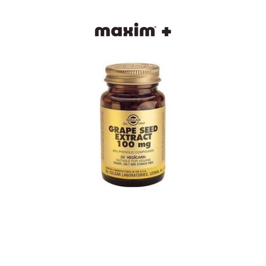 Solgar Grape Seed Extract 100mg, 30vcaps