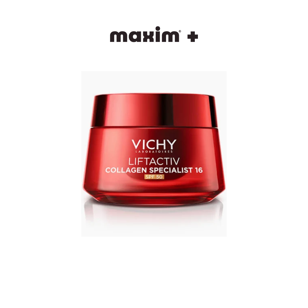 Vichy Liftactiv Collagen Specialist 16 Αντιγηραντική Κρέμα Ημέρας με Αντηλιακή Προστασία SPF50, 50ml